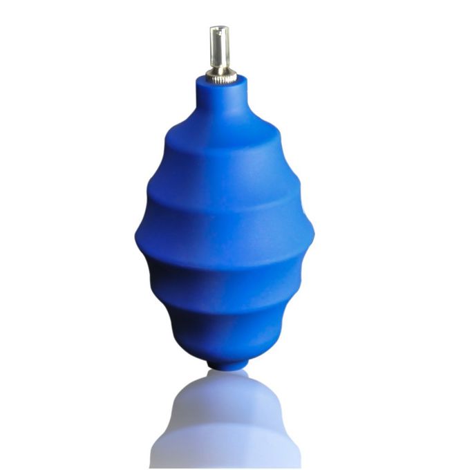 塵を払う使用7のための肯定的か否定的な弁の製造者が付いている熱い販売ポリ塩化ビニールの青空気パッファーの球根50g