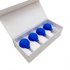 4pcs Rubber Bulb Glass Suction Cups/Rubberの吸引のガラスすくうセット/Rubber Vacuum Cupping Set