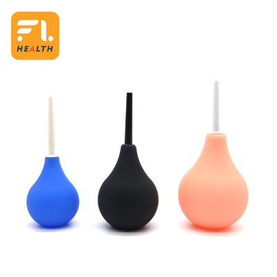 黒いシリコン乳液 泡箱 7.6オンス 19.7インチホースとクリーンアナルシャワー